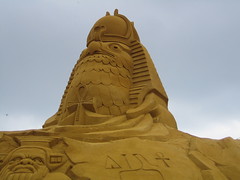 Sculptures de sable du Touquet Paris-Plage - l'Egypte Antique - 2007