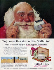 Vintage Ad #1,287: Santa Don't Need No Remington