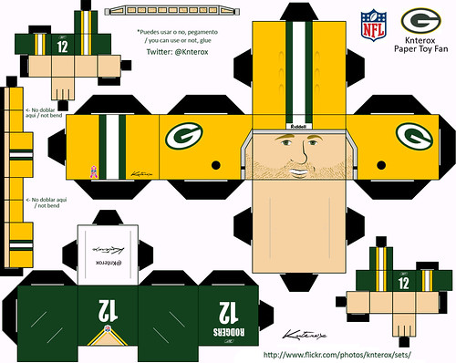 Rodgers PaperToy Template