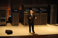 Joe Tucci with EMC family of products