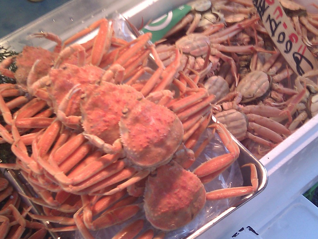 Crabs at Tsukiji Fish Market
