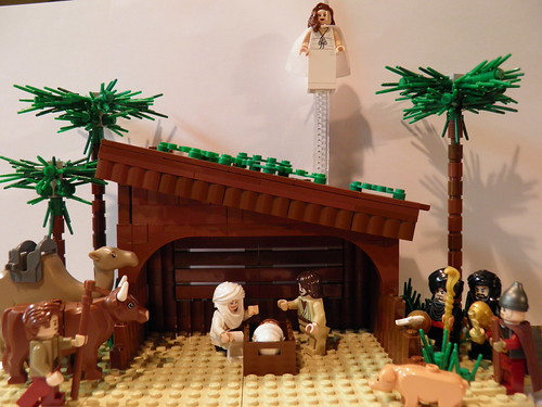 Lego Nativity Scene