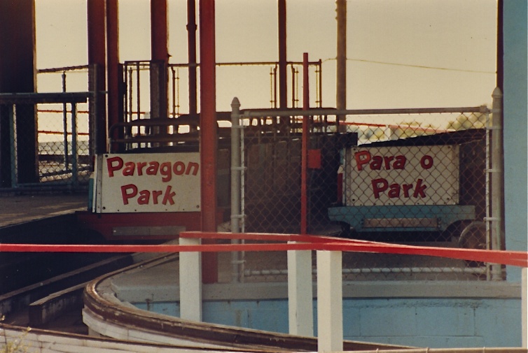 Paragon Park 1985 - Roller Coaster Cars