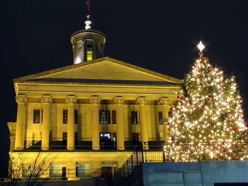 Tennessee's 2010 Christmas Tree at the State Capitol