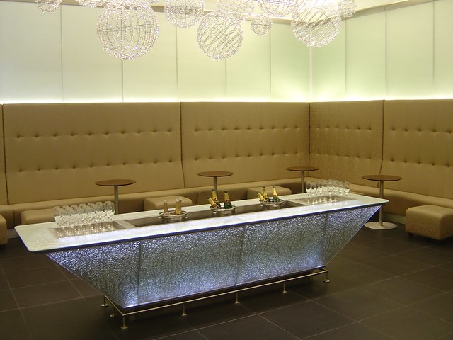BA First Class Lounge: Terminal 5 Heathrow (May 2008)
