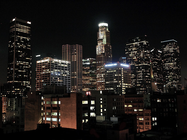 Images and Places, Pictures and Info: los angeles city lights