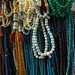 Dharma beads for malas, at the mala bead and religious implement store, Boudha, Kathmandu, Nepal