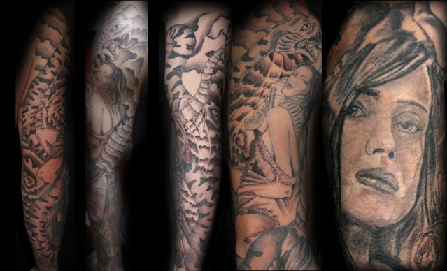 Mary Angel Heavenly Tattoo Sleeve Andy Tats Artistsorg