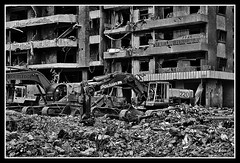 Beirut sud 2006 - dopo i bombardamenti israeliani