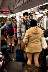 no-pants subway ride nyc '11