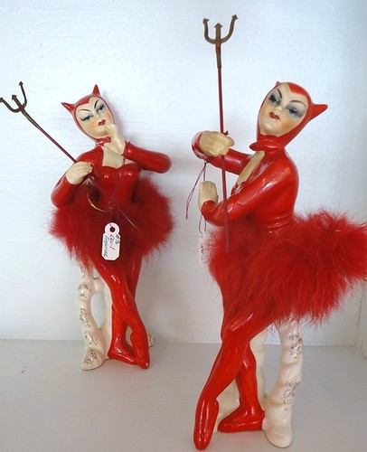 Ceramic Devil Women by luvehorror
