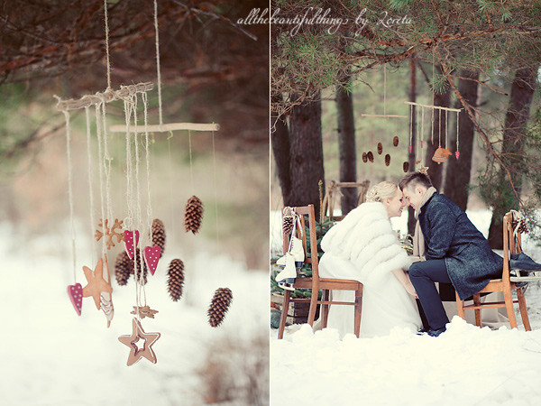 Vintage Winter Wedding loretablogblogspotcom 