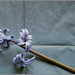 Jacinto sobre fondo de papel (hyacinthus)