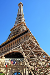 The Eiffel Tower. Paris Las Vegas.