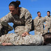 Female Marines Demonstrate Take Down and Restraint