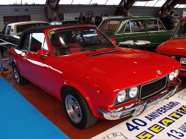 A convertible version of the Seat 124 Sport wasn't officially made