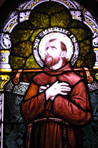 Sr. Mary's stained glass collection - St. Francis