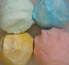 4 Colors of Dough