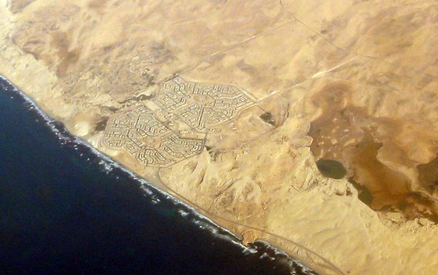 Part of Marsa el Brega, Libya