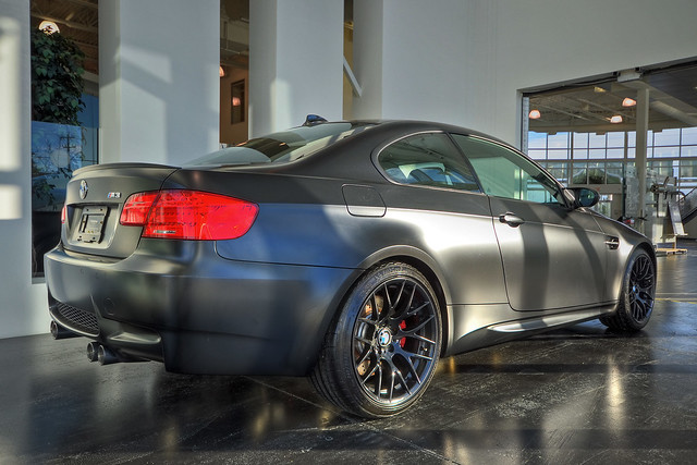 BMW M3 E92 Competition Package Paint is Frozen Black Metallic