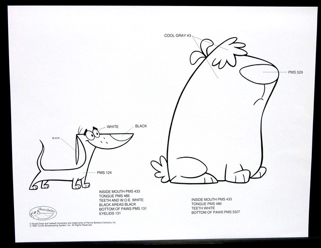 2 Stupid Dogs press sheet one of my collections that is most recent I've