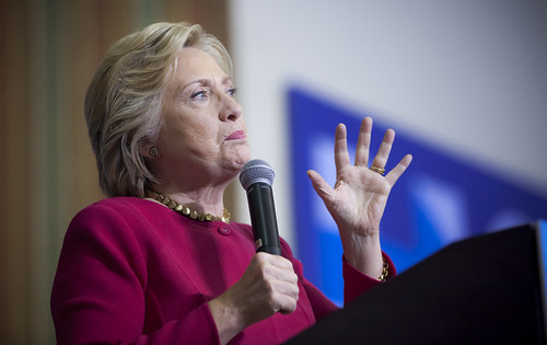 Hillary Clinton Campaigns in Harrisburg, Pennsylvania