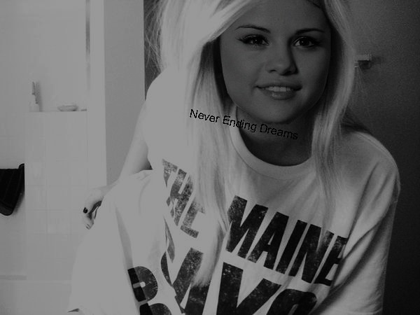 I'm gonna come back as a blonde Selena Gomez Selena as a site model
