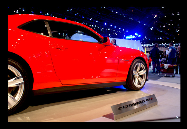Red Camaro ZL 2012