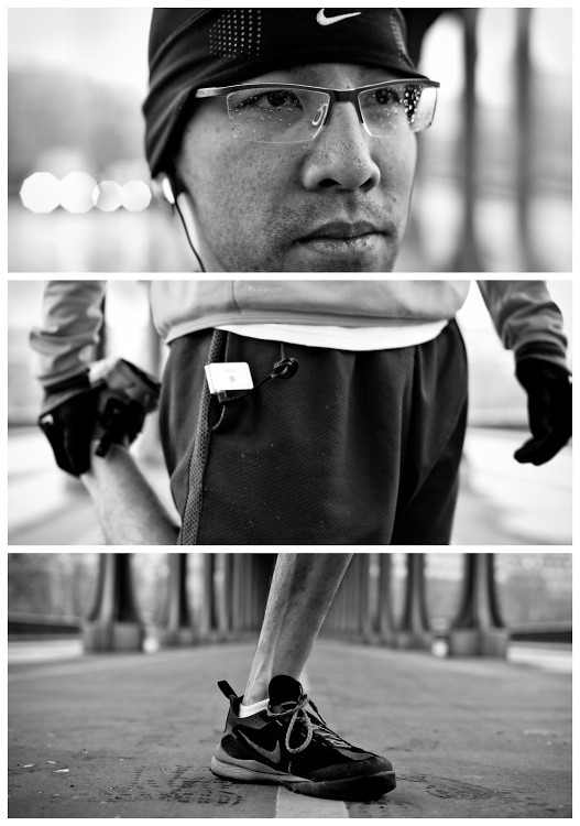 Triptychs of Strangers #2: The Leg-Stretcher, Paris