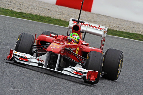 Felipe Massa Ferrari 150° Italia F1 Testing Day 13 2011 2