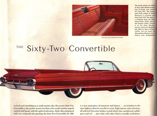 1961 Cadillac SixtyTwo Convertible
