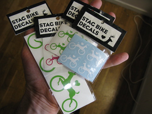 Stag Bike Decals