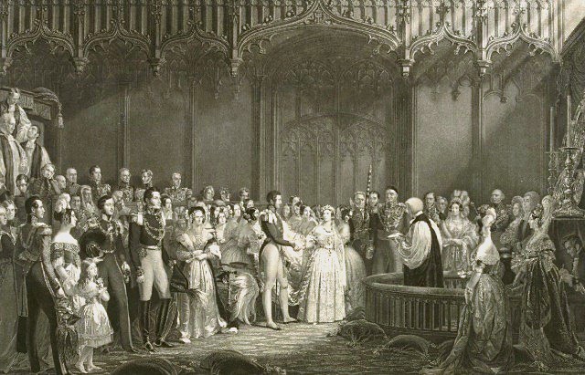 Queen Victoria and Prince Albert Wedding 1840