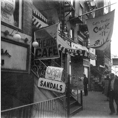GREENWICH VILLAGE NYC 1960 by roberthuffstutter