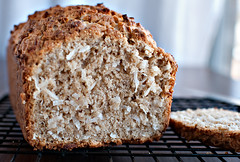 coconut bread-crumb