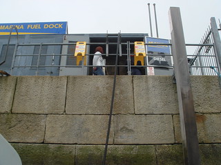 Dun Laoghaire fuel dock