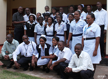 picture of nurses being trained