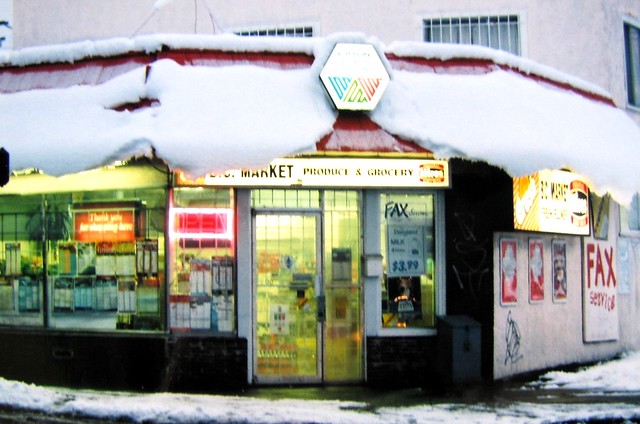 Convenience Store, Vancouver, BC, Winter 2001