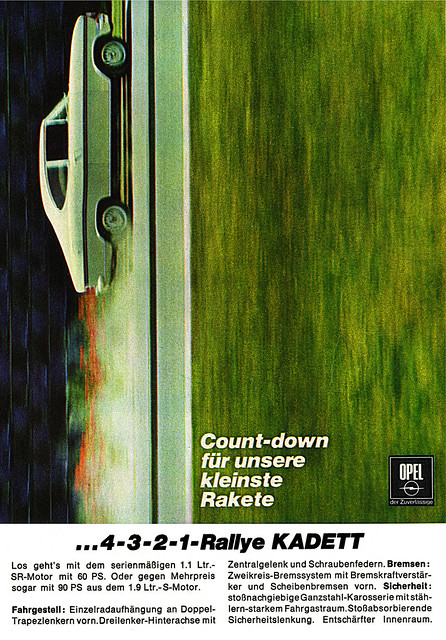 Opel Kadett B 1968 Rallye Rakete Der Countdown f r unsere kleinste