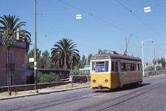 Trams de Lisbonne Ligne 15 (Anciennes Photos) (Portugal)