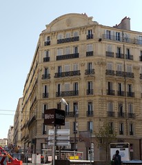 Marseille, rue de la République et place de la Joliette