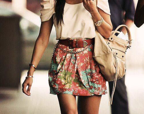 unknown floral skirt