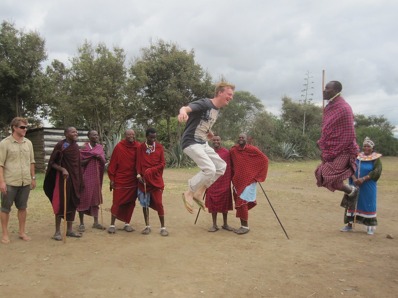 Masai Dancing Tanzania Africa