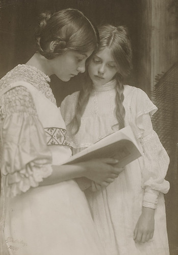 Gertrude and Ursula Falke 1906 by Art & Vintage