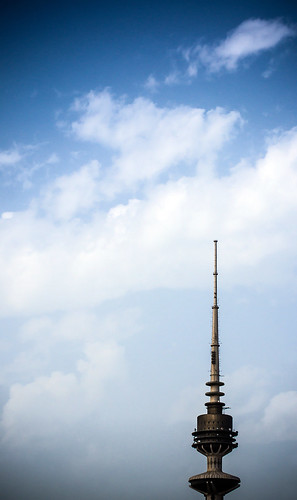 Kuwait meets clouds: Liberation Tower