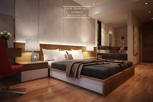 Small Apartment - Bedroom - Interior Design by Santasel