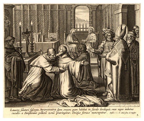 004-Iconographia magni patris Aurelli Augustini…1624-Grabados de Boetius Bolswert- Cortesia de Villanova University