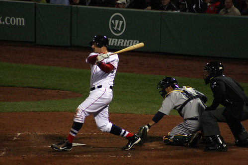 Will Middlebrooks' first major league hit