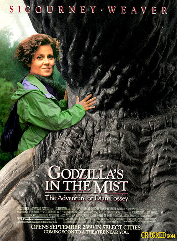 Godzilla em Nas Montanhas dos Gorilas