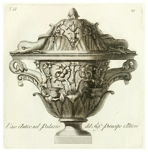 009-Manuale di varj ornamenti componenti la serie de' vasj antichi…Vol 2-1740-Carlo Antonini